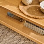 Tilly 100cm Rectangular Coffee Table - Whitewash Oak - Image 4