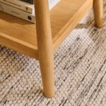 Tilly 100cm Rectangular Coffee Table - Whitewash Oak - Image 6