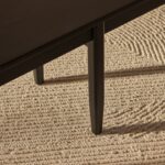 Tilly 150cm Wooden Bench - Black Oak - Image 4