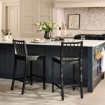 Tilly Bar Stool - Black Oak