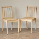 Outlet - Tilly Whitewash Dining Chairs - Set of 2
