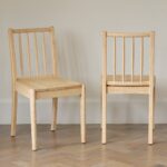 Outlet - Tilly Whitewash Dining Chairs - Set of 2 - Image 3