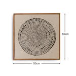 Umari 50x50cm Circle Print on Cotton - Set of 3 - Image 16