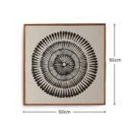 Umari 50x50cm Circle Print on Cotton - Set of 3 - Image 17