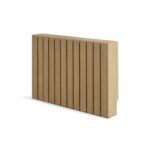 Willow Medium Radiator Cover - Pale Oak - Image 6