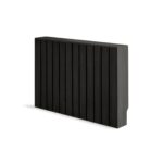 Willow Medium Radiator Cover - Black Oak - Image 6