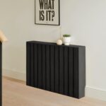 Willow Medium Radiator Cover - Black Oak