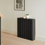 Outlet - Willow Small Radiator Cover - Black Oak