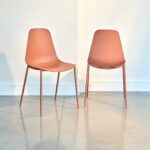 Outlet - Wren Burnt Orange Dining Chairs - Set of 2 - Image 2