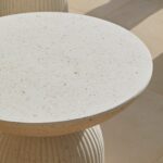 Outlet - Zaliki Pearl Terrazzo Concrete Coffee Table - Image 11