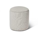 Abigail Storage Pouffe/Footstool - Dove Grey - Image 7