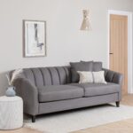 Abigail Storage Pouffe/Footstool - Dove Grey - Image 2