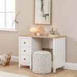 Abigail Storage Pouffe/Footstool - Dove Grey - Image 3