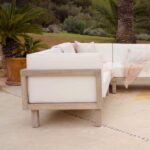 Akira Corner Sofa Garden Cushion Covers - Linen - Image 2