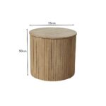 Akira Chunky Wood Table/Parasol Base - Image 11