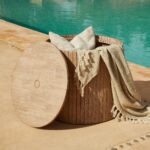 Akira Chunky Wood Table/Parasol Base - Image 2