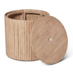Akira Chunky Wood Table/Parasol Base - Image 8