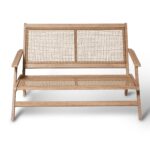 Akira Wooden Garden Rope Folding Bench - Image 10