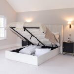Alice King Ottoman Bed - Ivory - Image 2