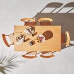 Amelia Oak Wood Dining Table - Extendable - Image 5