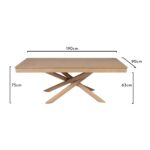 Amelia Whitewash Dining Table Set - 6 Seater - Freya Blue Carver Chairs - Whitewash Oak Legs - Image 9