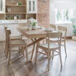 Amelia Whitewash Wood Dining Table - Extendable - Image 12