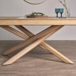 Outlet - Amelia Whitewash Wood Non-Extendable Dining Table - Image 3