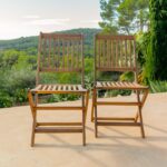 Ashby 8 Seater Wooden Round Garden Dining Set - 160cm - Image 3