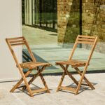 Outlet - Ashby Wooden Garden Bistro Dining Set - Image 2