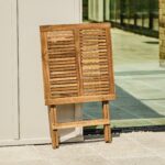 Ashby Wooden Garden Bistro Dining Set - Image 7