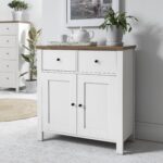 Outlet - Bampton 2 Door Sideboard - Alabaster White