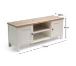 Bampton White TV Unit - Image 13