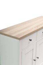 Outlet - Bampton 2 Door Sideboard - Alabaster White - Image 2