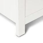 Bampton 3 Drawer Bedside Table - Set of 2 - Alabaster White - Image 9