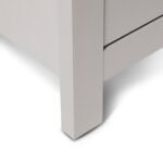 Bampton 3 Drawer Bedside Table - Set of 2 - Stone Grey - Image 10