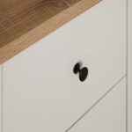 Bampton Wardrobe & Drawers Bedroom Set - Alabaster White - Image 5