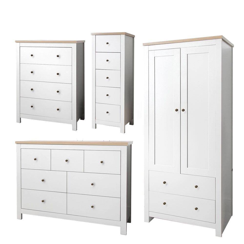 bampton-wardrobe-and-drawers-bedroom-set-alabaster-white-laura-james-1 Bampton Wardrobe & Drawers Bedroom Set - Alabaster White