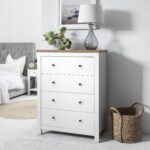 Bampton Wardrobe & Drawers Bedroom Set - Alabaster White - Image 2