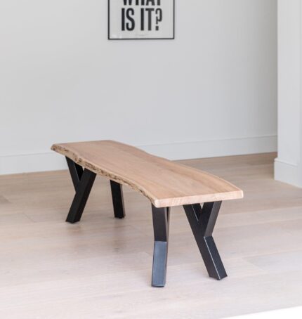 Bosco 4 Seater Acacia Wood Dining Bench - Natural