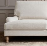Outlet - Brea 3 Seater Sofa - Oyster White with Whitewash Oak Legs - Image 2