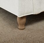 Brea 3 Seater Sofa - Oyster White with Whitewash Oak Legs - Image 7