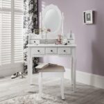 Outlet - Capri Dressing Table Ivory