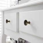 Capri White Dressing Table with Mirror & Stool - Image 3