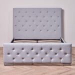 Outlet - Cavill Blue Fabric King Bed Frame - Image 3