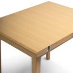 Outlet - Charlie Classic Oak Extendable Dining Table - Image 9
