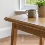 Outlet - Charlie Classic Oak Extendable Dining Table - Image 4