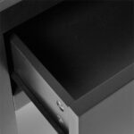 Charlie Black 2 Drawer Console Table - Image 5