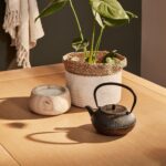 Charlotte Pale Oak Dining Table - Cross Leg - Image 5