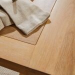 Outlet - Charlotte Whitewash Cross Leg Dining Table - Image 6