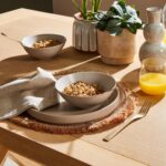 Charlotte Whitewash Extending Dining Table Set - 8 Seater - Chloe Boucle Dining Chairs & Charlotte Bench - Image 8
